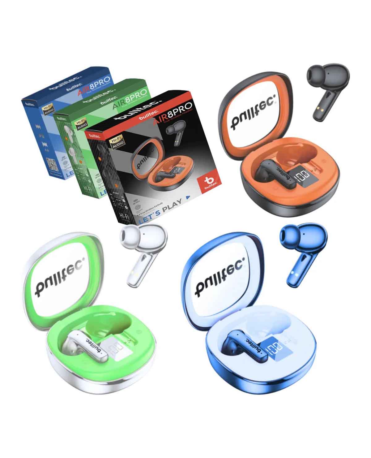 Auriculares Bulltec Air8Pro